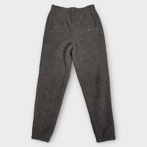 SKIMS Teddy Cozy Knit Fleece Jogger Sweatpants Charcoal Grey Size Small